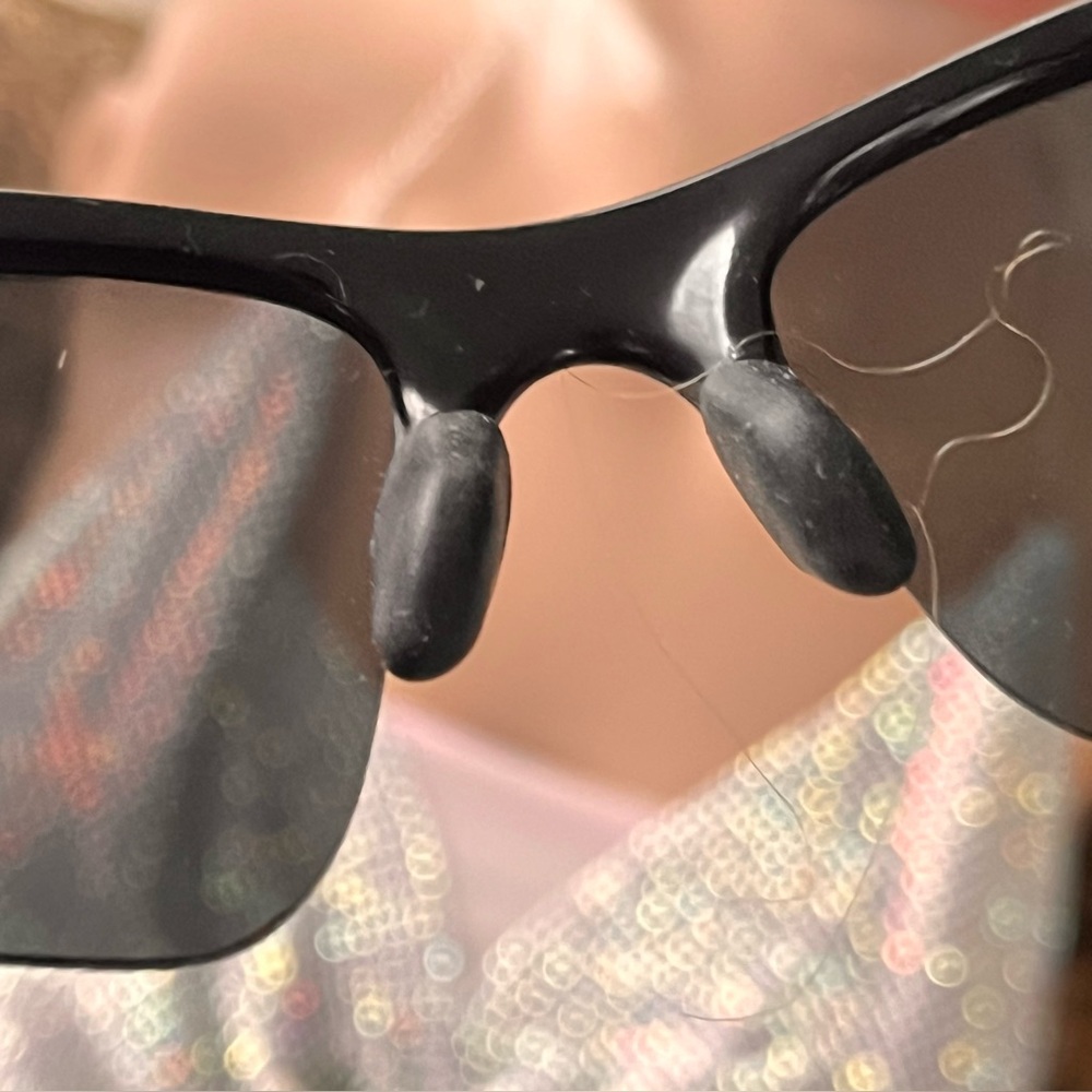 Oakley Black Rectangular Glasses Bold Design - image 6